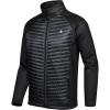 imageLittle Donkey Andy Mens Insulated Running Warm Jacket Thermal Hybrid Hiking JacketBlack Upgrade