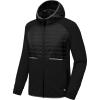 imageLittle Donkey Andy Mens Lightweight Running Jackets Full Zip Hooded Sports Jacket for Winter Hiking Golf CasualA1 Black