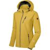 imageLittle Donkey Andy Womens Softshell Jacket Ski Jacket with Removable Hood Fleece LinedYellow Heather
