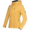 imageLittle Donkey Andy Womens Softshell Jacket Ski Snowboarding Jacket with Removable Hood Fleece LinedYellow