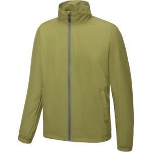 imageLittle Donkey Andy Mens Lightweight Breathable Windbreaker Golf Jacket UPF50 Windproof Outdoor Running CoatStand Collarolive