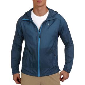 imageLittle Donkey Andy Mens UPF 50 Sun Protection Jacket Packable Lightweight Full Zip Hoodie for Running Travel OutdoorsUpgraded Navy Blue