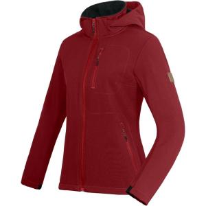 imageLittle Donkey Andy Womens Softshell Jacket Ski Snowboarding Jacket with Removable Hood Fleece LinedRed