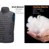 imageLittle Donkey Andy Mens Lightweight Warm Puffer Vest Outdoor Sleeveless Jacket for Golf Hiking Casual Travel2 Steel Gray