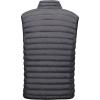 imageLittle Donkey Andy Mens Lightweight Warm Puffer Vest Outdoor Sleeveless Jacket for Golf Hiking Casual Travel2 Steel Gray