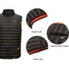 imageLittle Donkey Andy Mens Lightweight Warm Puffer Vest Outdoor Sleeveless Jacket for Golf Hiking Casual Travel3 Slate Brown