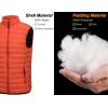 imageLittle Donkey Andy Mens Lightweight Warm Puffer Vest Outdoor Sleeveless Jacket for Golf Hiking Casual Travel5 Vibrant Orange