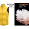 imageLittle Donkey Andy Mens Lightweight Warm Puffer Vest Outdoor Sleeveless Jacket for Golf Hiking Casual Travel6 Cyber Yellow