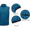 imageLittle Donkey Andy Mens Lightweight Warm Puffer Vest Outdoor Sleeveless Jacket for Golf Hiking Casual Travel8 Swedish Blue