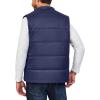 imageLittle Donkey Andy Mens Lightweight Warm Puffer Vest Outdoor Sleeveless Jacket for Hiking Golf Casual TravelNavy