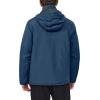 imageLittle Donkey Andy Mens Lightweight Winter Jacket Hooded Windproof Warm Insulated Jacket for Ski HikingDark Blue