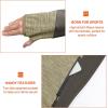 imageLittle Donkey Andy Mens Ultra Soft Warm Fleece Hybrid Jacket Lightweight Thermal Running Coat for Golf HikingKhaki Heather
