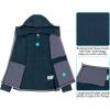 imageLittle Donkey Andy Mens Winter Lightweight Warm Fleece Running Jacket Breathable Hooded Thermal Jacket with Thumb HolesUpgraded Moroccan Blue