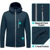 imageLittle Donkey Andy Mens Winter Lightweight Warm Fleece Running Jacket Breathable Hooded Thermal Jacket with Thumb HolesUpgraded Moroccan Blue