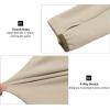 imageLittle Donkey Andy Mens Winter Ultra Stretch Warm Fleece Running Jacket Thumb Holes Hooded Coat HikingLight Khaki