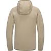 imageLittle Donkey Andy Mens Winter Ultra Stretch Warm Fleece Running Jacket Thumb Holes Hooded Coat HikingLight Khaki
