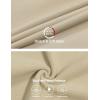 imageLittle Donkey Andy Mens Winter Ultra Stretch Warm Fleece Running Jacket Thumb Holes Hooded Coat HikingLight Khaki