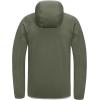 imageLittle Donkey Andy Mens Winter Ultra Stretch Warm Fleece Running Jacket Thumb Holes Hooded Coat HikingSage