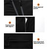 imageLittle Donkey Andy Womens Fleece Lined Softshell Vest Lightweight Windproof Sleeveless Jacket for Hiking Outdoor Travel GolfBlack