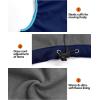 imageLittle Donkey Andy Womens Fleece Lined Softshell Vest Lightweight Windproof Sleeveless Jacket for Hiking Outdoor Travel GolfDark Blue