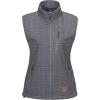 imageLittle Donkey Andy Womens Fleece Lined Softshell Vest Lightweight Windproof Sleeveless Jacket for Hiking Outdoor Travel GolfGray Plaid