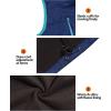 imageLittle Donkey Andy Womens Fleece Lined Softshell Vest Lightweight Windproof Sleeveless Jacket for Hiking Outdoor Travel GolfNavy Blue Floral