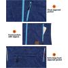 imageLittle Donkey Andy Womens Fleece Lined Softshell Vest Lightweight Windproof Sleeveless Jacket for Hiking Outdoor Travel GolfNavy Blue Floral