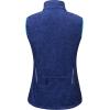 imageLittle Donkey Andy Womens Fleece Lined Softshell Vest Lightweight Windproof Sleeveless Jacket for Hiking Outdoor Travel GolfNavy Blue Floral