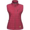 imageLittle Donkey Andy Womens Fleece Lined Softshell Vest Lightweight Windproof Sleeveless Jacket for Hiking Outdoor Travel GolfRed Plaid