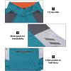 imageLittle Donkey Andy Womens Half Zip Breathable Cycling Vests Reflective Sleeveless Jerseys Shirts Golf 4 Rear PocketsLake Blue