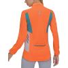 imageLittle Donkey Andy Womens Half Zip Breathable Cycling Vests Reflective Sleeveless Jerseys Shirts Golf 4 Rear PocketsOrange
