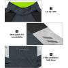 imageLittle Donkey Andy Womens Half Zip Breathable Cycling Vests Reflective Sleeveless Jerseys Shirts Golf 4 Rear PocketsSteel Grey
