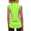 imageLittle Donkey Andy Womens Half Zip Breathable Cycling Vests Reflective Sleeveless Jerseys Shirts Golf 4 Rear PocketsUpgraded Fluorescent Yellow
