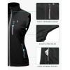 imageLittle Donkey Andy Womens Lightweight Quick Dry Vest Summer Windproof Sleeveless Elastic Jacket for Golfing Cycling RunningBlack