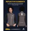 imageLittle Donkey Andy Womens Lightweight Quick Dry Vest Summer Windproof Sleeveless Elastic Jacket for Golfing Cycling RunningGrey