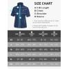 imageLittle Donkey Andy Womens Short Sleeve Jacket Windproof Lightweight Vest for Golf Hiking RunningBlue