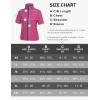 imageLittle Donkey Andy Womens Short Sleeve Jacket Windproof Lightweight Vest for Golf Hiking RunningRose