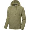 imageLittle Donkey Andy Mens Lightweight Polar Fleece Hooded Pullover Hoodies Warm Sweatshirts Running Hiking Travel