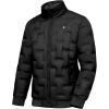imageLittle Donkey Andy Mens Puffer Warm Jacket Windproof Winter Coat with Recycled InsulationBlack