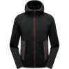 imageLittle Donkey Andy Mens Winter Ultra Stretch Warm Fleece Running Jacket Thumb Holes Hooded Coat HikingBlack