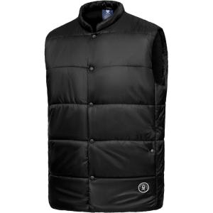 imageLittle Donkey Andy Mens Lightweight Warm Puffer Vest Outdoor Sleeveless Jacket for Hiking Golf Casual TravelBlack
