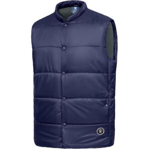 imageLittle Donkey Andy Mens Lightweight Warm Puffer Vest Outdoor Sleeveless Jacket for Hiking Golf Casual TravelNavy