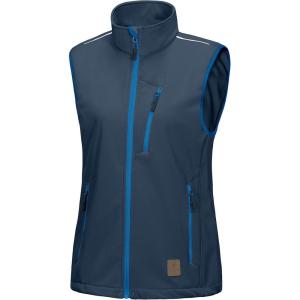 imageLittle Donkey Andy Womens Fleece Lined Softshell Vest Lightweight Windproof Sleeveless Jacket for Hiking Outdoor Travel GolfNavy Blue