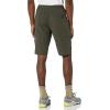 imageLittle Donkey Andy Mens 11 Inch Quick Dry Bermuda Stretch Cargo Shorts Hiking Travel GolfB Army Green