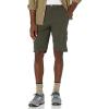 imageLittle Donkey Andy Mens 11 Inch Quick Dry Bermuda Stretch Cargo Shorts Hiking Travel GolfB Army Green