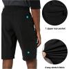 imageLittle Donkey Andy Mens 11 Inch Quick Dry Bermuda Stretch Cargo Shorts Hiking Travel GolfB Black