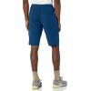 imageLittle Donkey Andy Mens 11 Inch Quick Dry Bermuda Stretch Cargo Shorts Hiking Travel GolfB Dark Blue