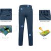 imageLittle Donkey Andy Mens Fleece Lined Hiking Ski Snow Pants Winter Windproof Softshell Pants Warm and Water RepellentDeep Blue