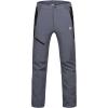 imageLittle Donkey Andy Mens Fleece Lined Softshell Pants for Hiking SKiiingGray