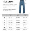 imageLittle Donkey Andy Mens Fleece Lined Softshell Pants for Hiking SKiiingMoonlight Blue